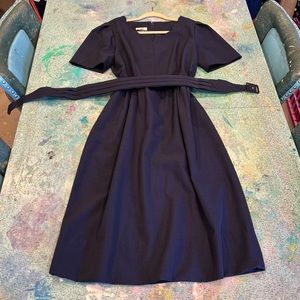 Classic Navy Vintage Dress